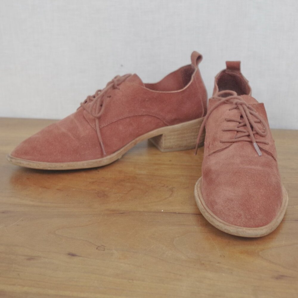 Wittner Suede Derby Ladies' Shoes Size 39